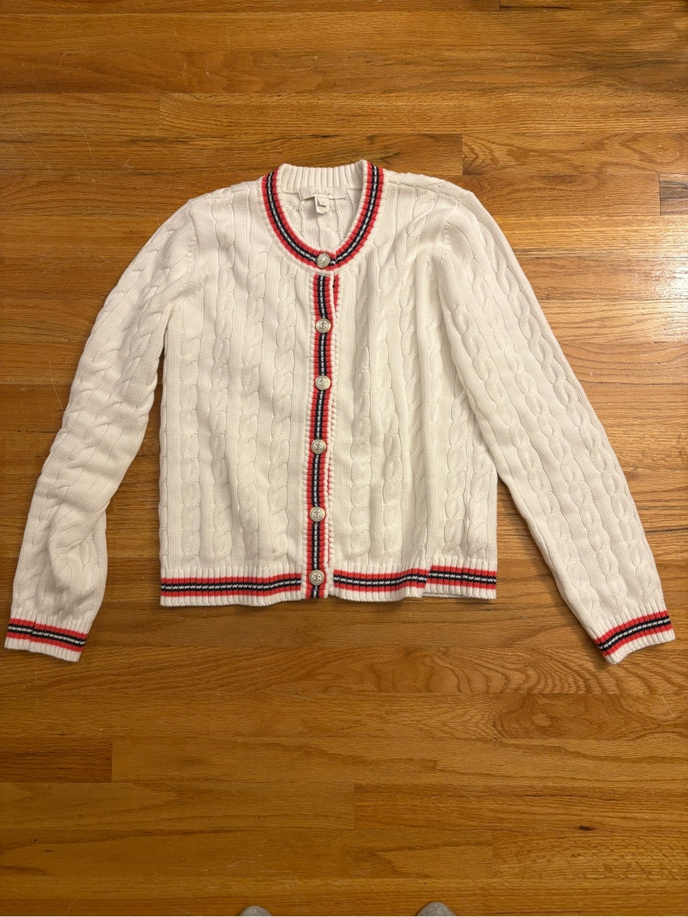 Lilly Pulitzer Brockton Crew Neck Cardigan Size Small
